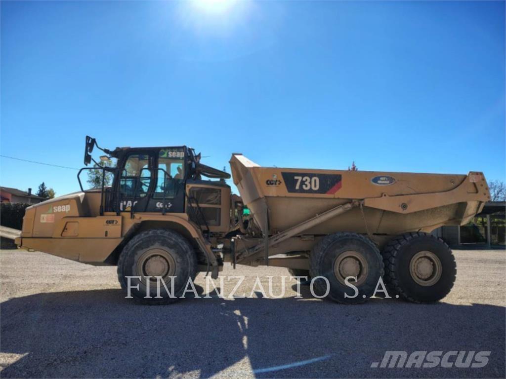 CAT 730 Belden kirma kaya kamyonu