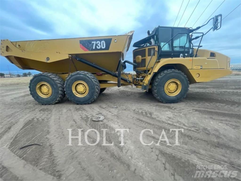 CAT 730 Belden kirma kaya kamyonu
