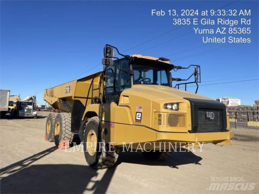 CAT 730-04 Belden kirma kaya kamyonu