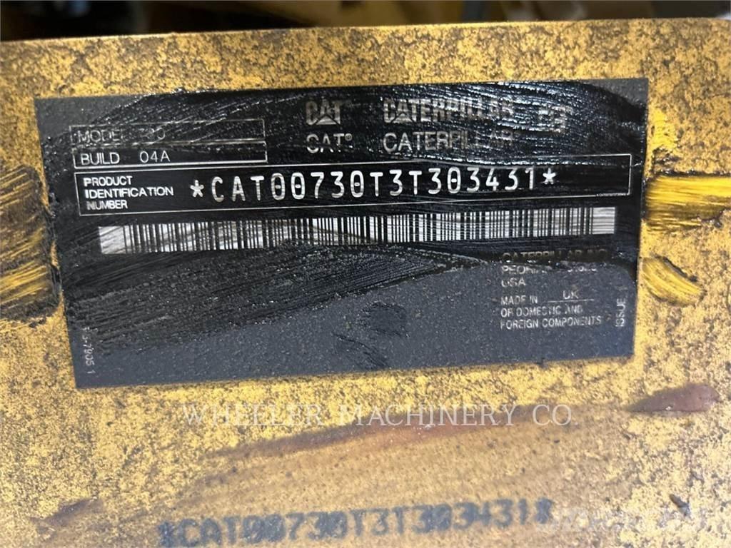 CAT 730 TG Belden kirma kaya kamyonu