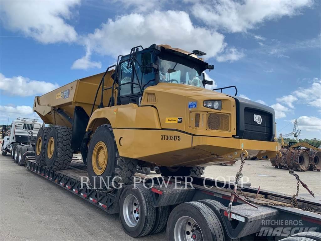 CAT 730TG Belden kirma kaya kamyonu