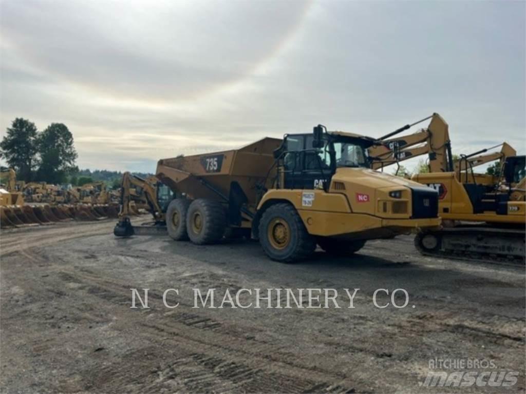CAT 735 Damperli kamyonlar