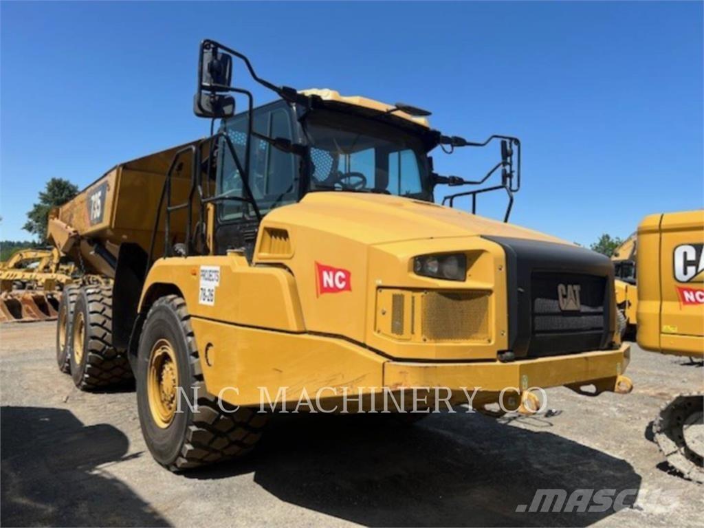 CAT 735 Belden kirma kaya kamyonu