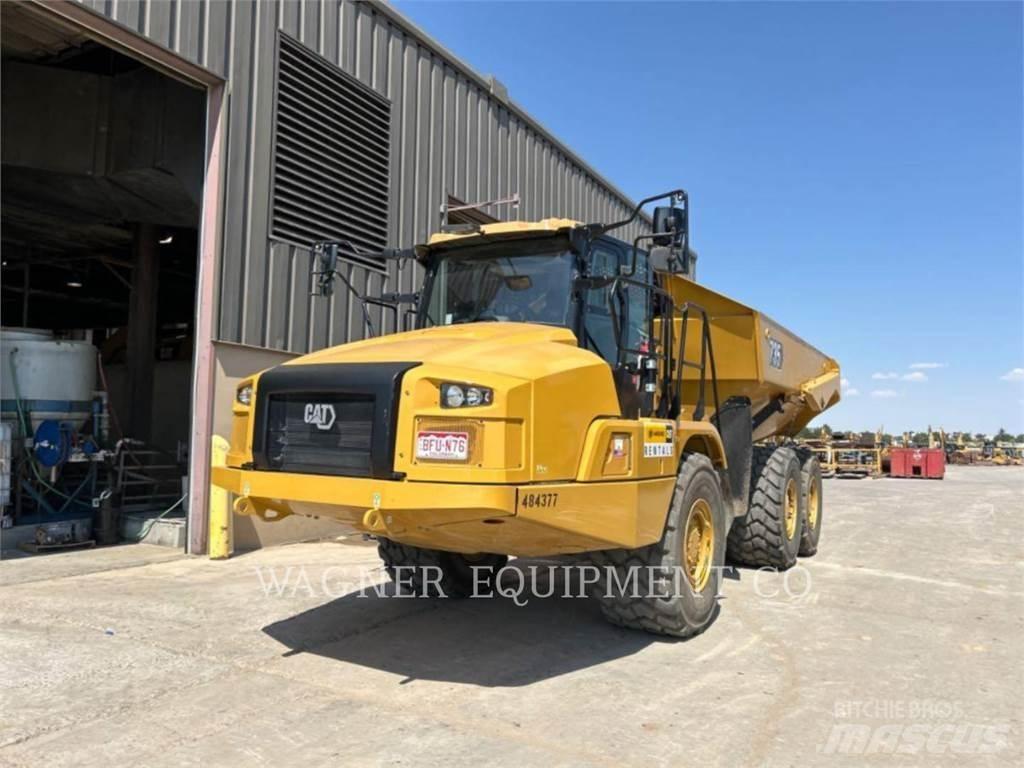 CAT 735 Belden kirma kaya kamyonu