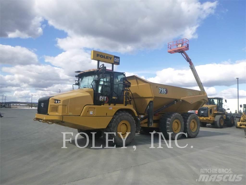 CAT 735-04 Belden kirma kaya kamyonu