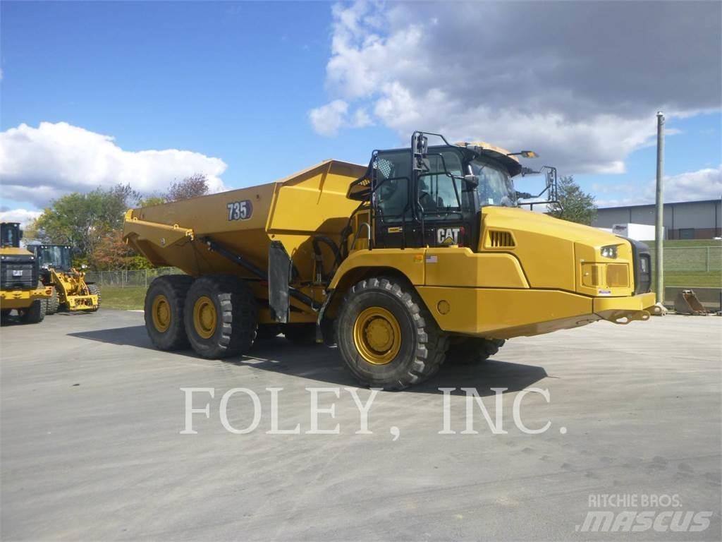 CAT 735-04 Belden kirma kaya kamyonu
