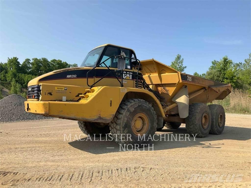 CAT 735 T (OLD) Belden kirma kaya kamyonu