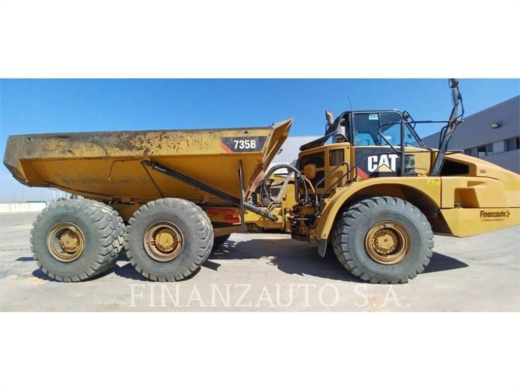 CAT 735B Belden kirma kaya kamyonu