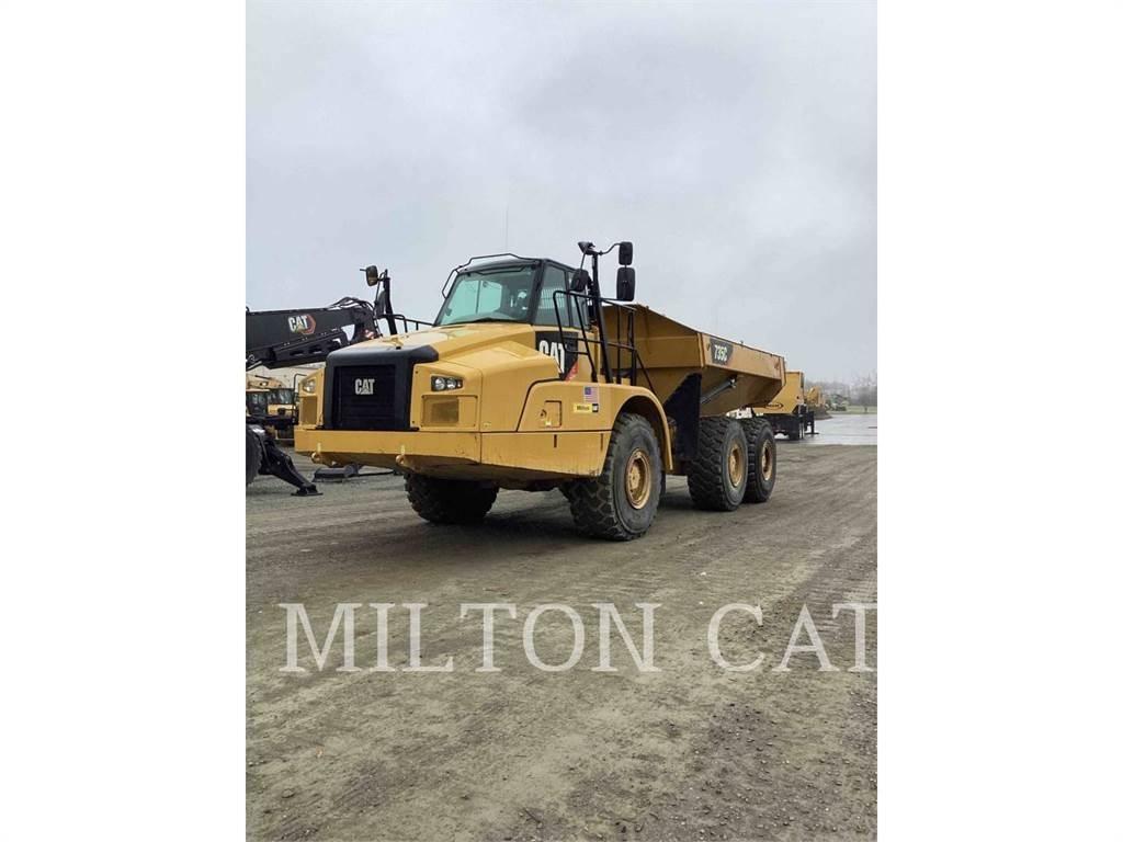 CAT 735C Belden kirma kaya kamyonu
