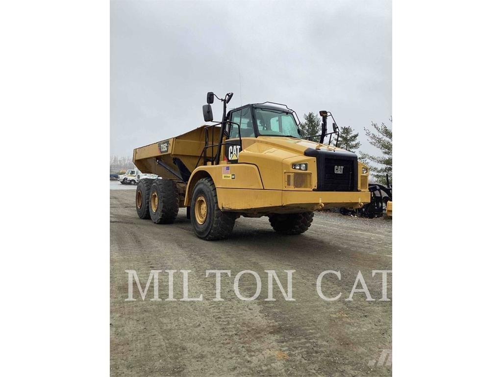CAT 735C Belden kirma kaya kamyonu