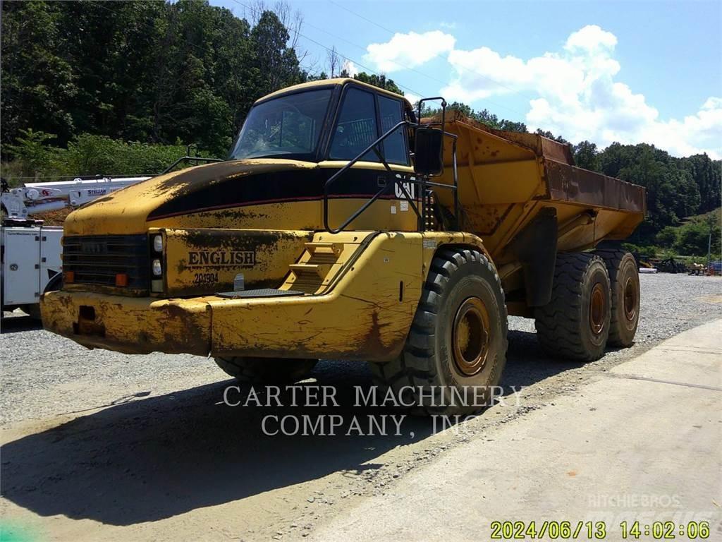 CAT 740 Belden kirma kaya kamyonu