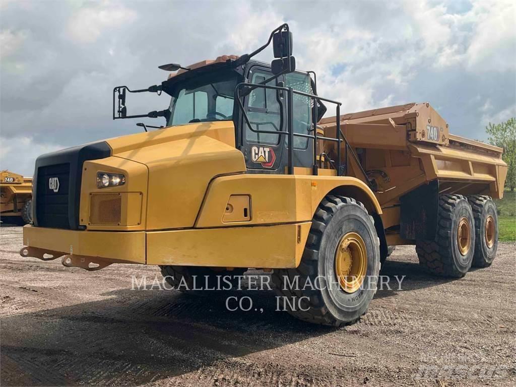 CAT 740 EJECTOR Belden kirma kaya kamyonu