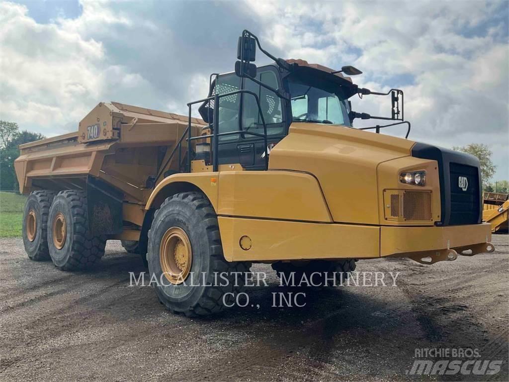 CAT 740 EJECTOR Belden kirma kaya kamyonu