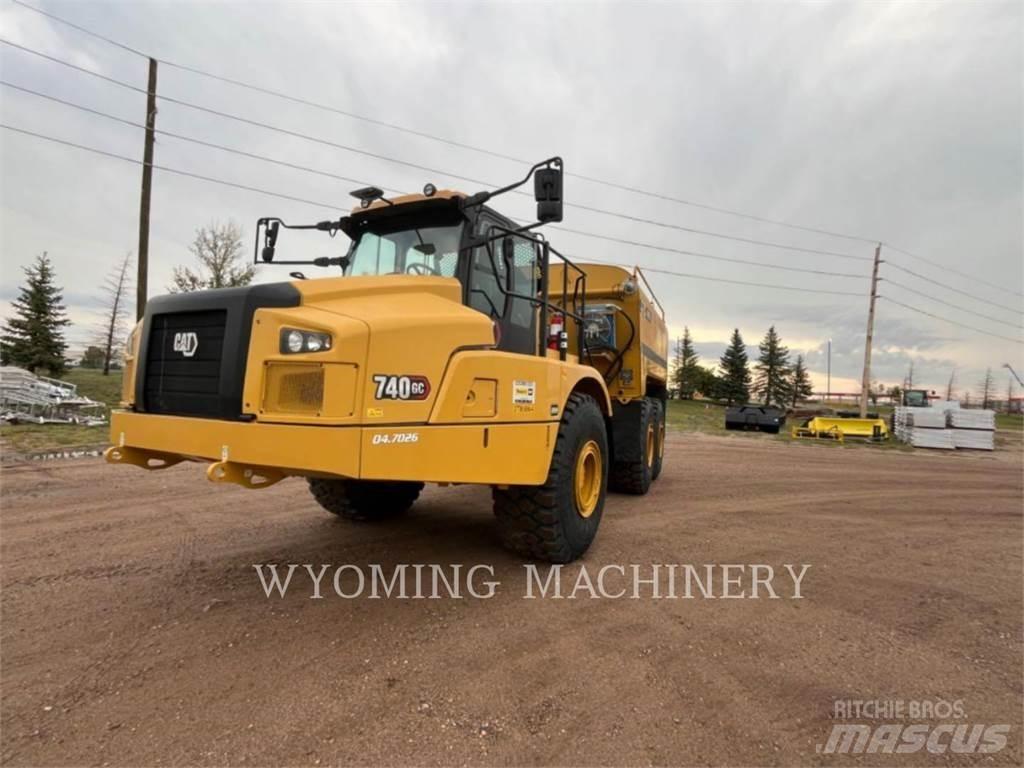 CAT 740 GC Belden kirma kaya kamyonu