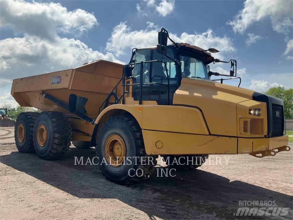 CAT 740 GC Belden kirma kaya kamyonu