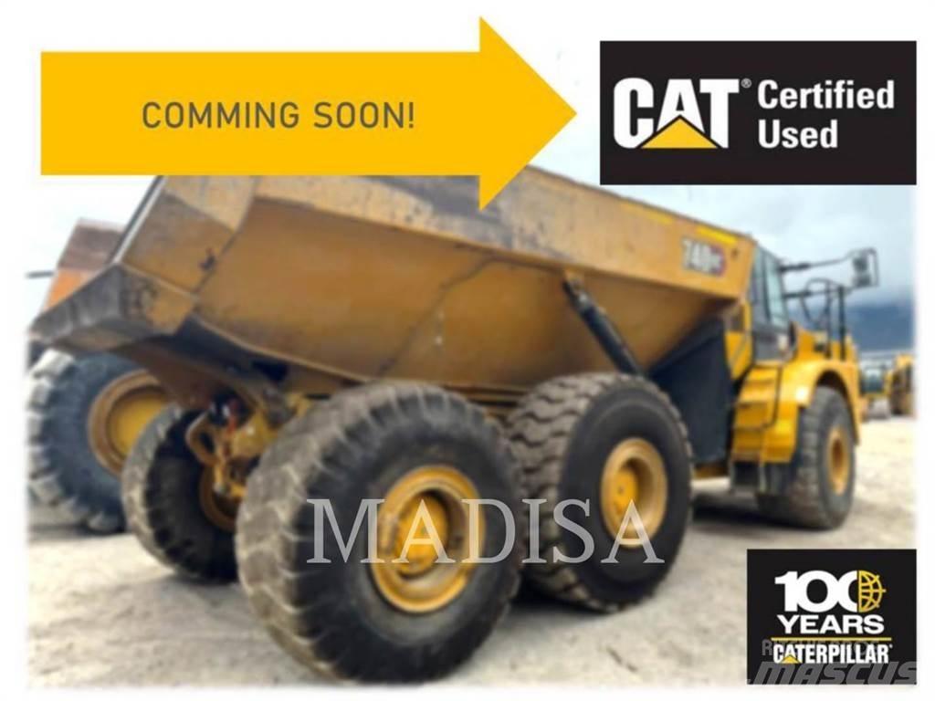 CAT 740 GC Belden kirma kaya kamyonu