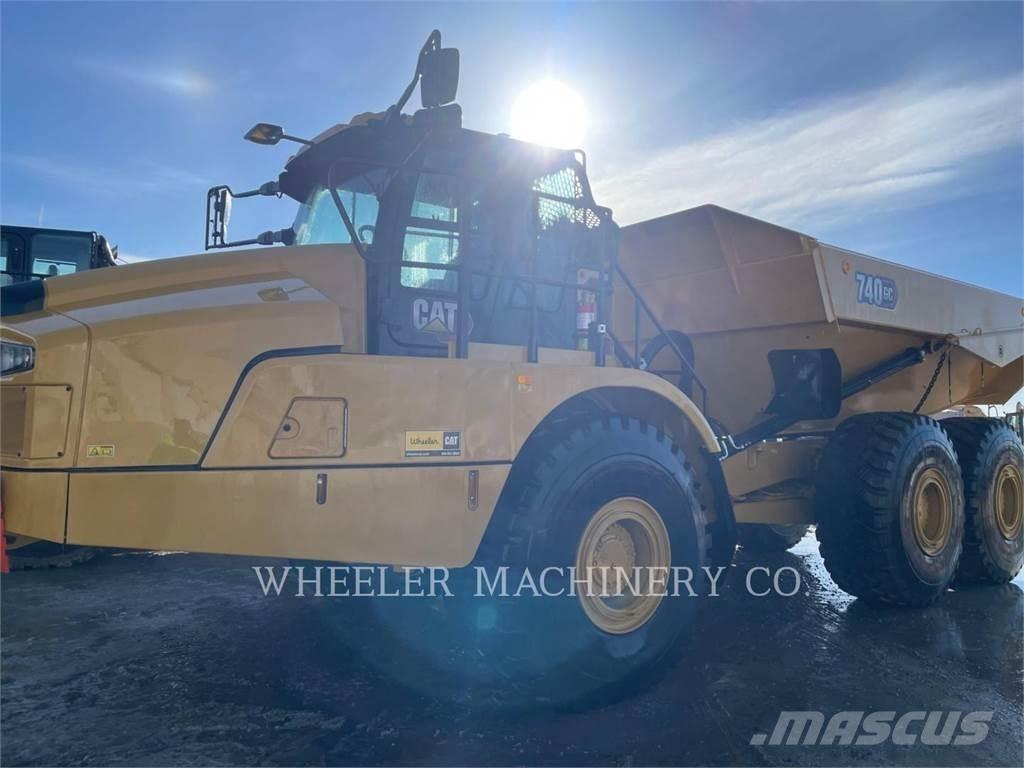 CAT 740 GC TG Belden kirma kaya kamyonu