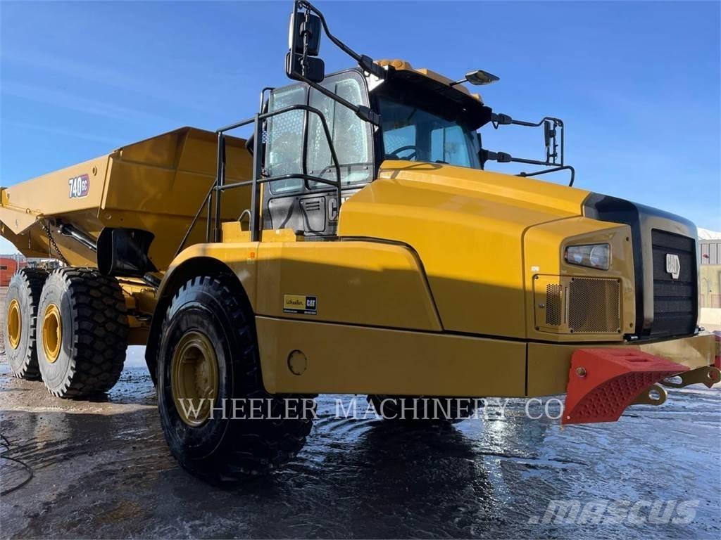 CAT 740 GC TG Belden kirma kaya kamyonu