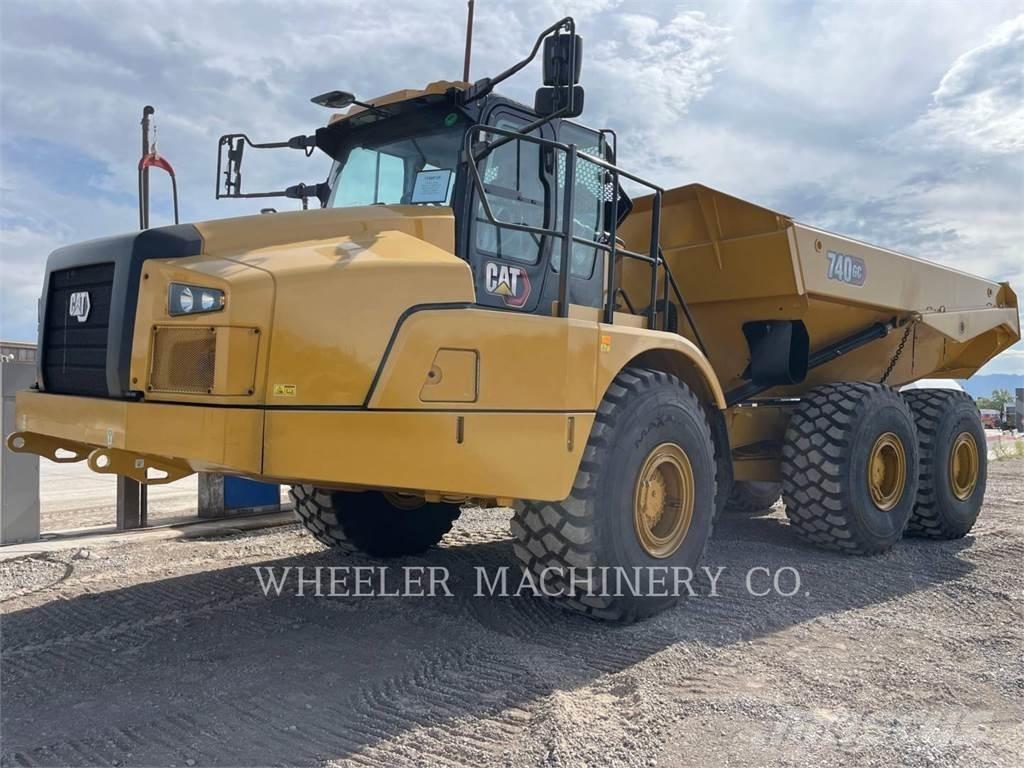 CAT 740 GC TG Belden kirma kaya kamyonu
