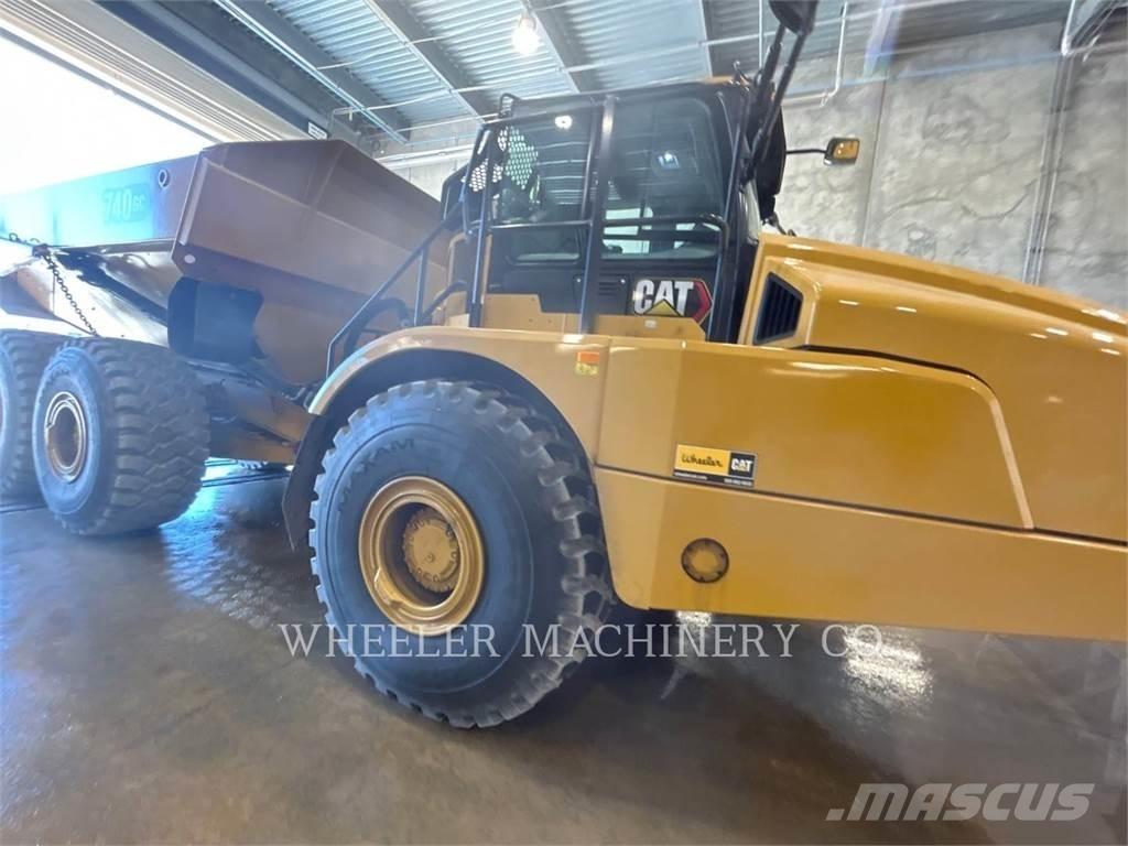 CAT 740 GC TG Belden kirma kaya kamyonu