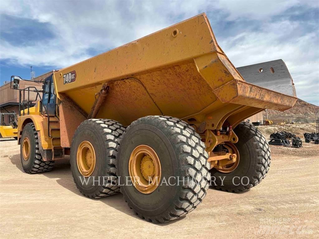 CAT 740 GC TG Belden kirma kaya kamyonu