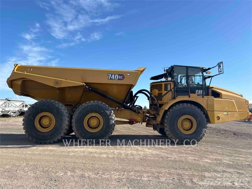 CAT 740 GC TG Belden kirma kaya kamyonu