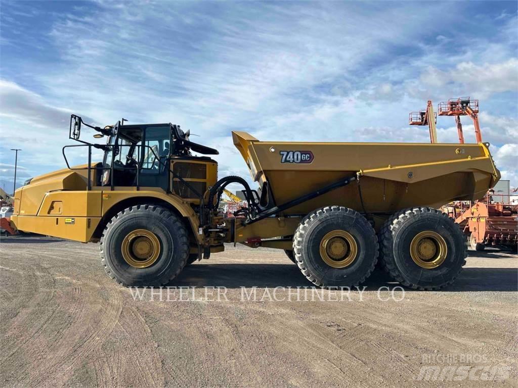 CAT 740 GC TG Belden kirma kaya kamyonu