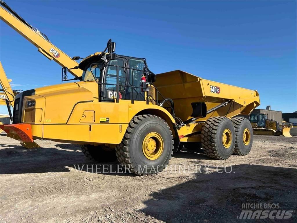 CAT 740 GC TG Belden kirma kaya kamyonu