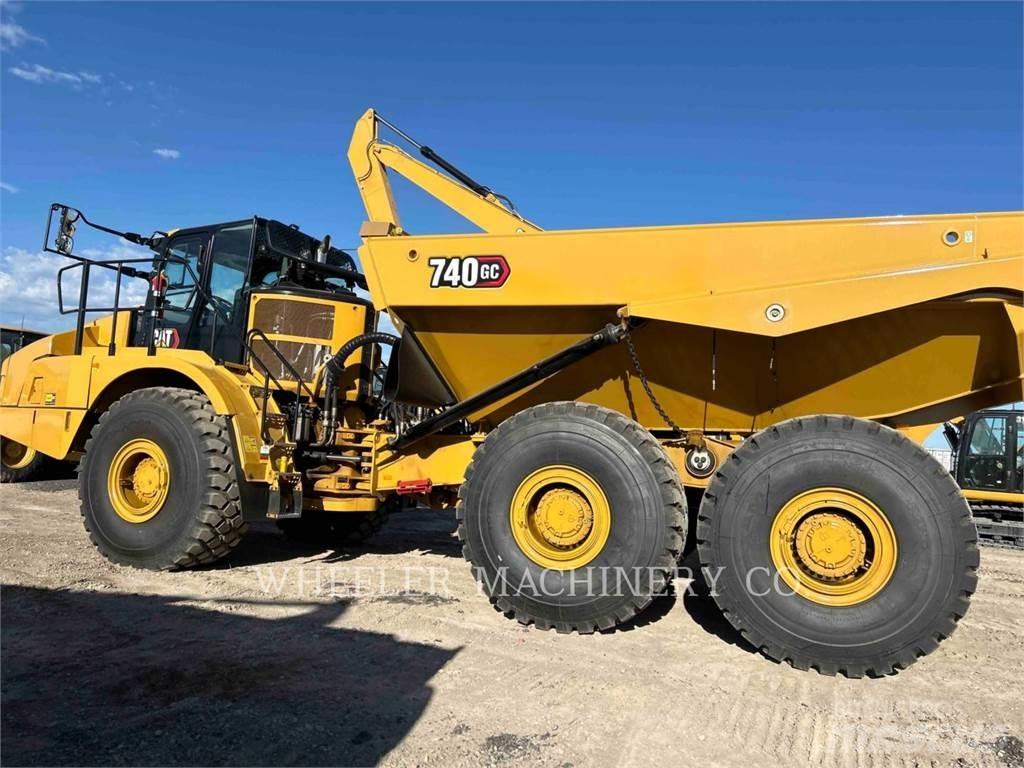 CAT 740 GC TG Belden kirma kaya kamyonu