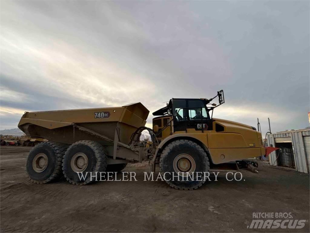 CAT 740 GC TG Belden kirma kaya kamyonu
