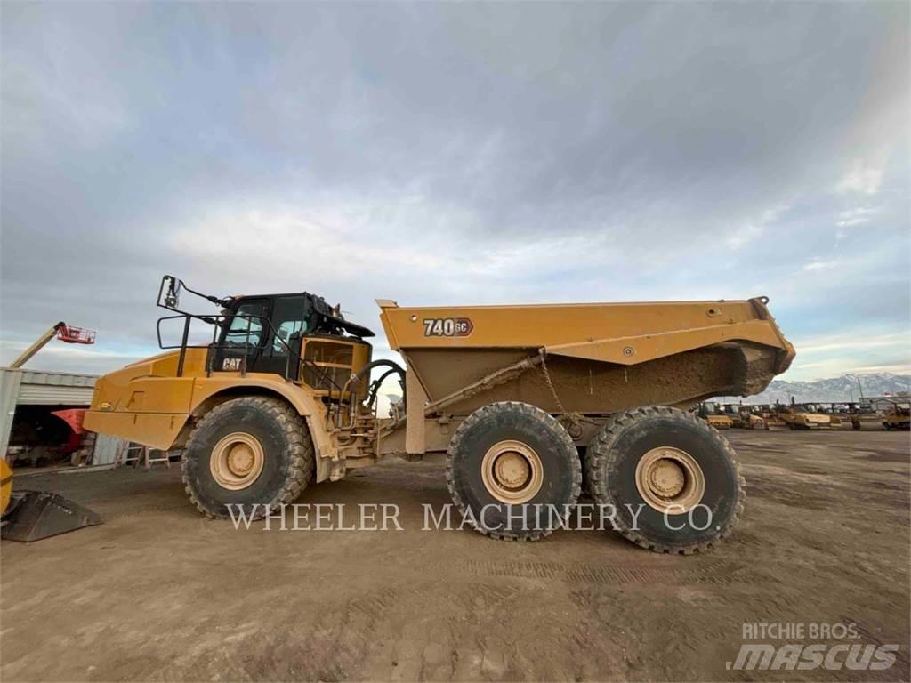 CAT 740 GC TG Belden kirma kaya kamyonu