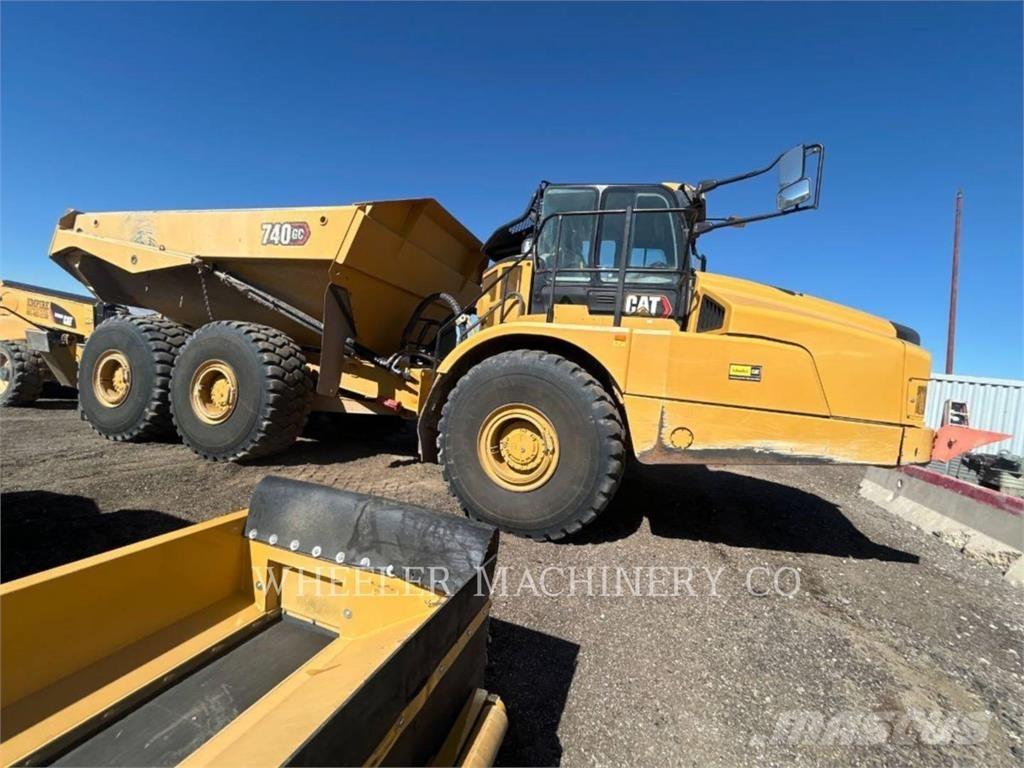 CAT 740 GC TG Belden kirma kaya kamyonu