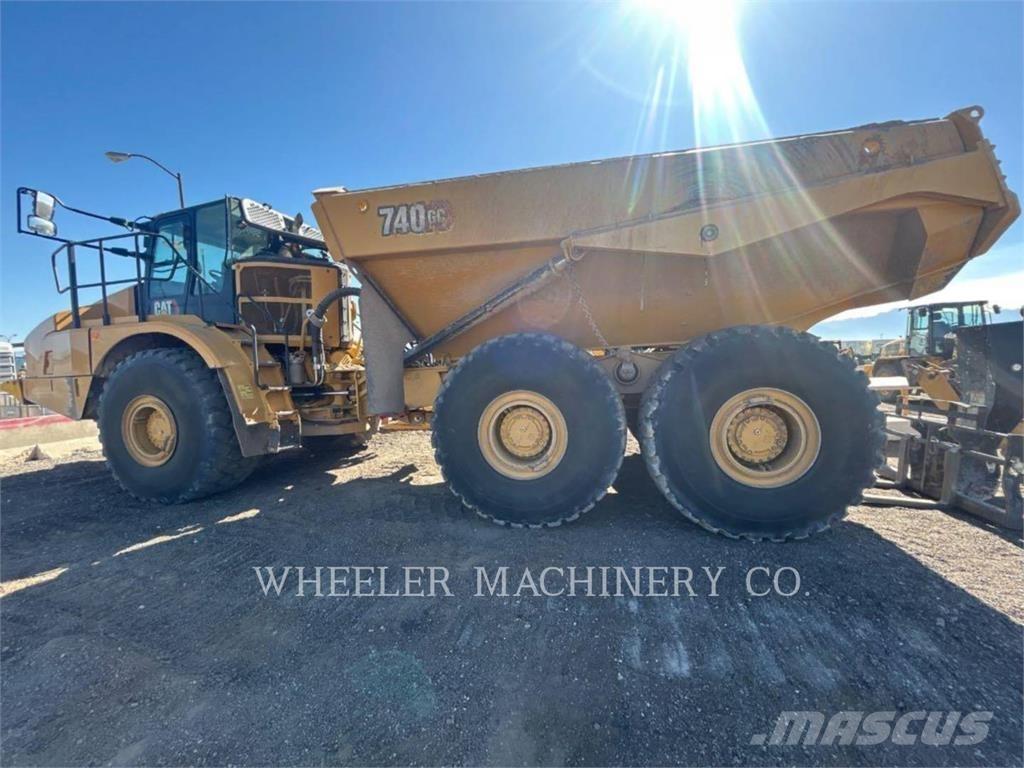 CAT 740 GC TG Belden kirma kaya kamyonu