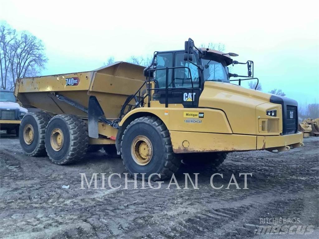 CAT 740GC Belden kirma kaya kamyonu