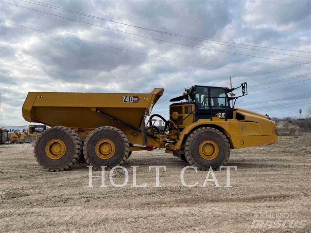CAT 740GC Belden kirma kaya kamyonu