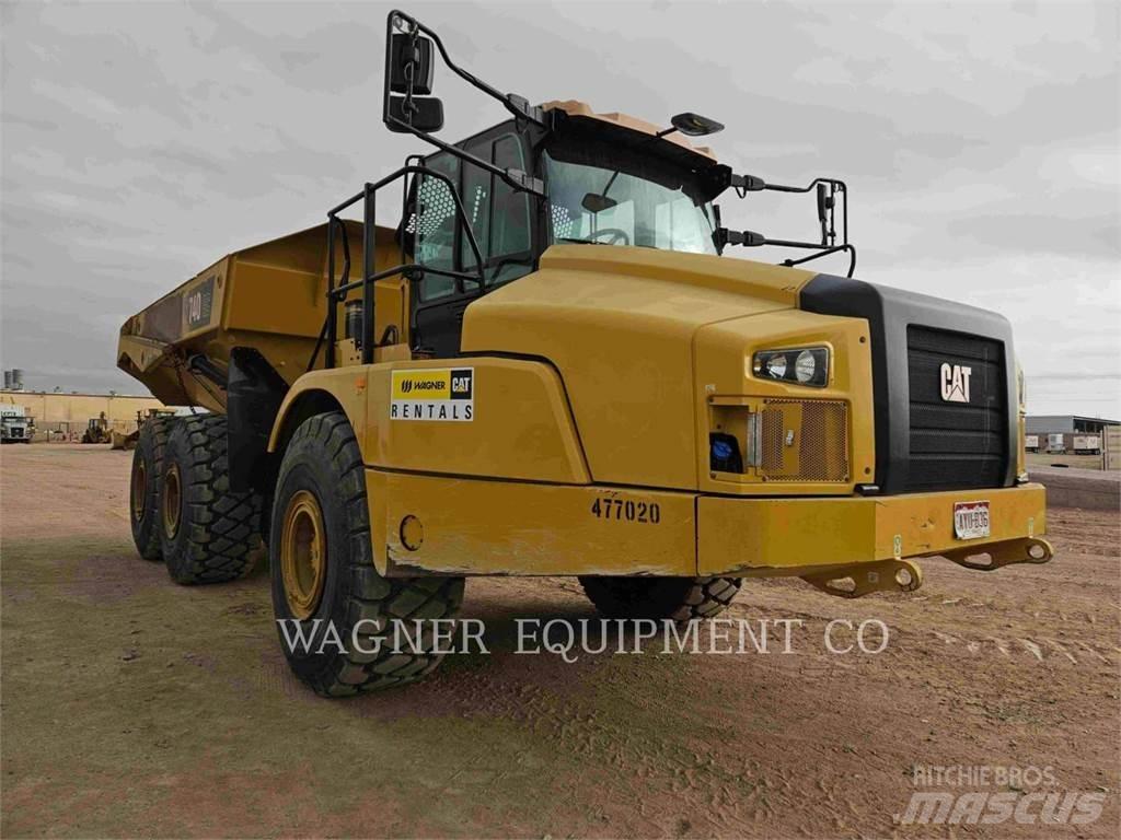CAT 740GC Belden kirma kaya kamyonu