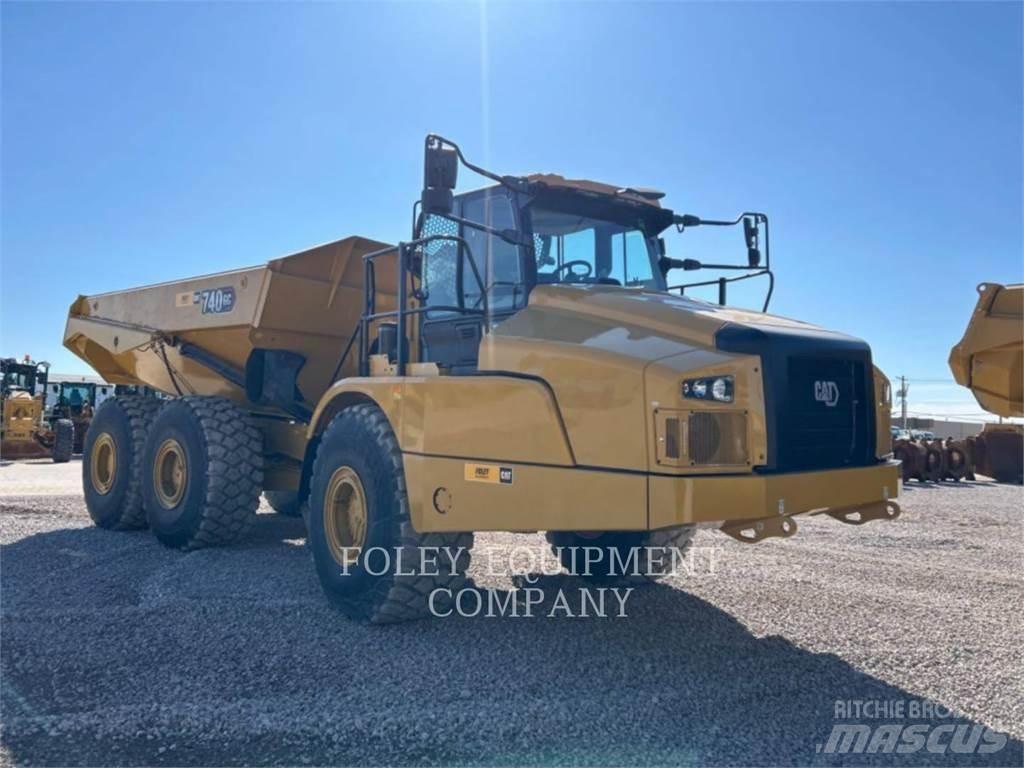 CAT 740GC-04 Belden kirma kaya kamyonu