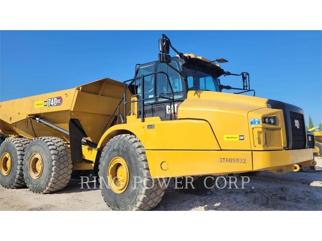 CAT 740GCTG Belden kirma kaya kamyonu