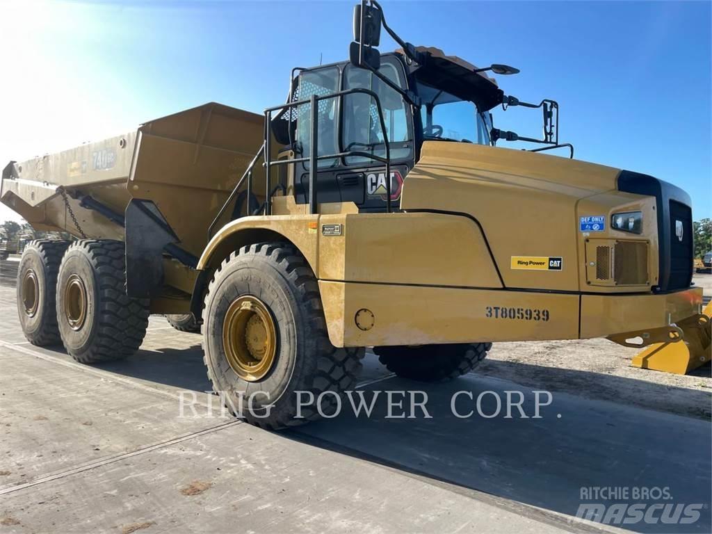 CAT 740GCTG Belden kirma kaya kamyonu