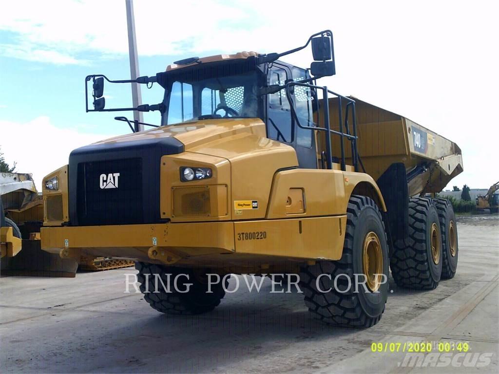 CAT 740GCTG Belden kirma kaya kamyonu
