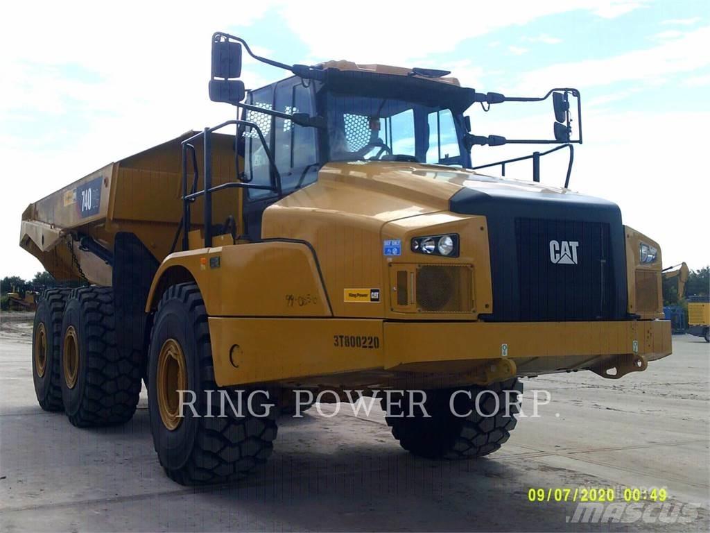 CAT 740GCTG Belden kirma kaya kamyonu