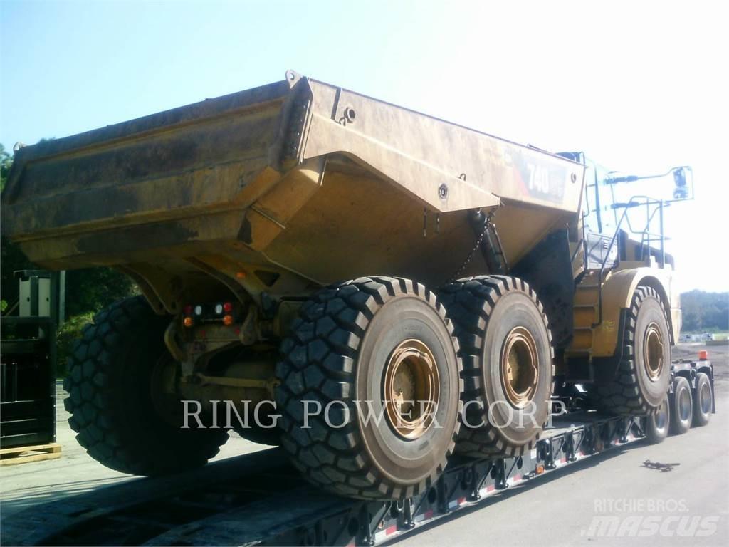 CAT 740GCTG Belden kirma kaya kamyonu
