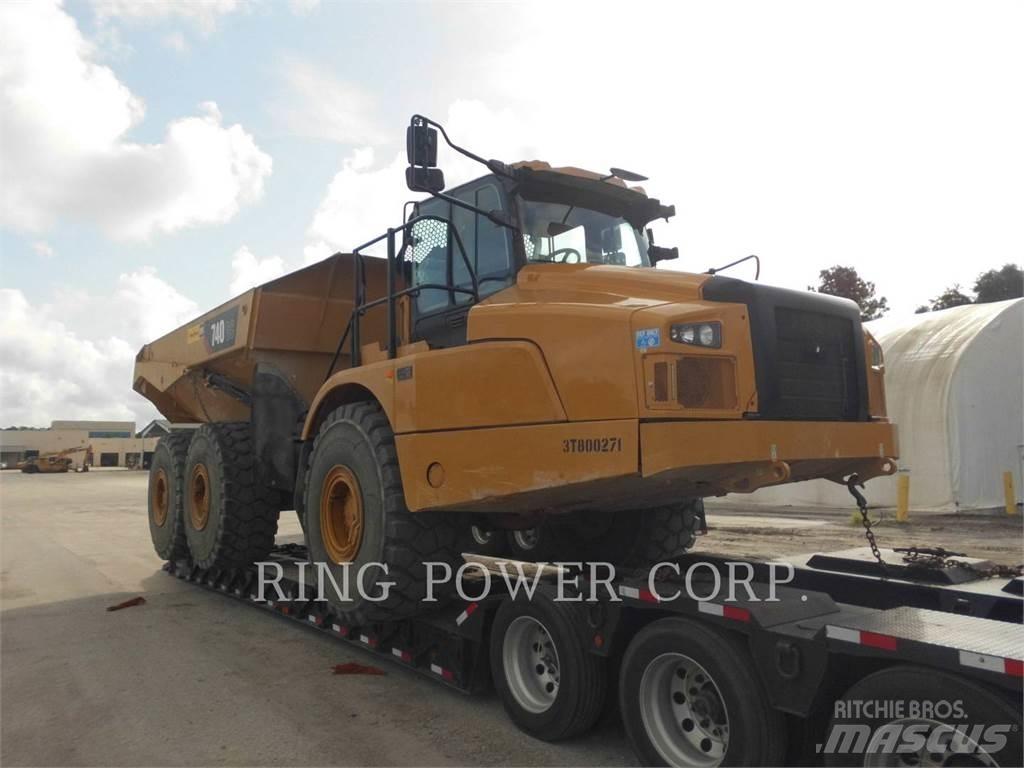 CAT 740GCTG Belden kirma kaya kamyonu
