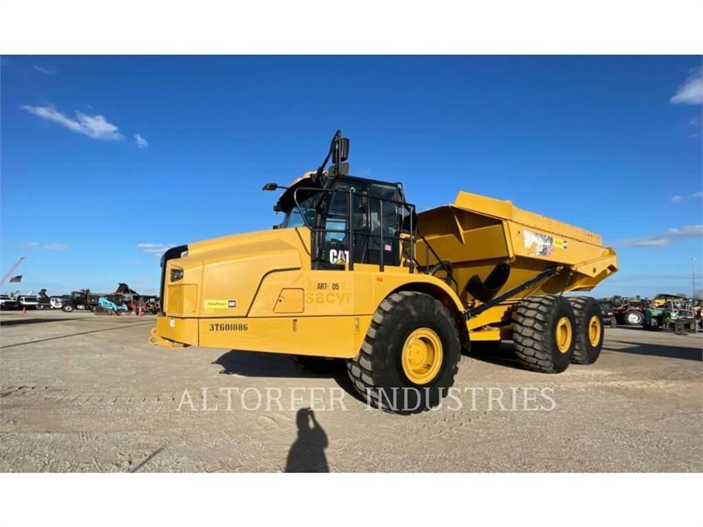 CAT 745 Belden kirma kaya kamyonu