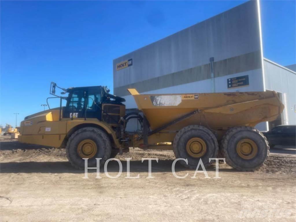 CAT 745 Belden kirma kaya kamyonu