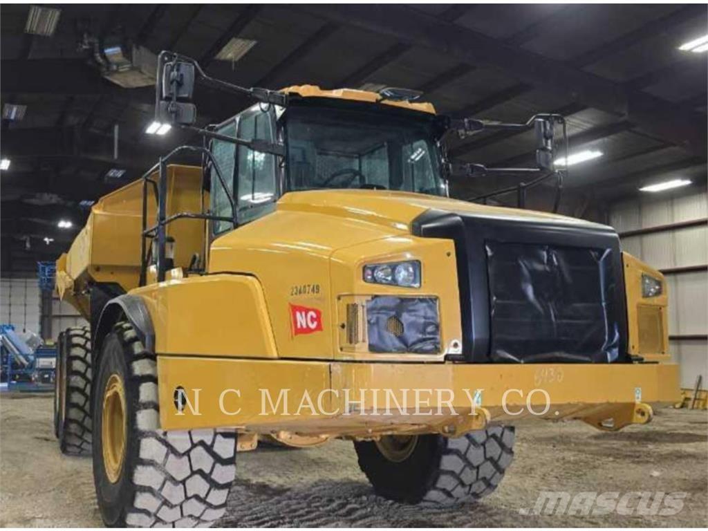 CAT 745 Belden kirma kaya kamyonu