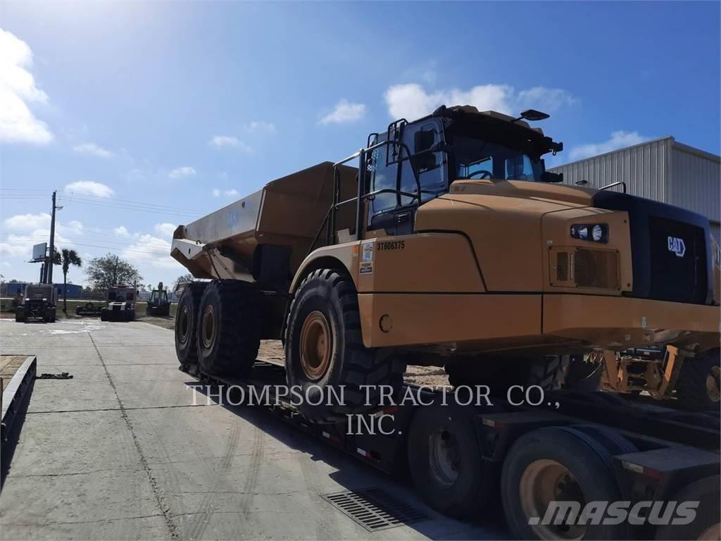 CAT 745 Belden kirma kaya kamyonu