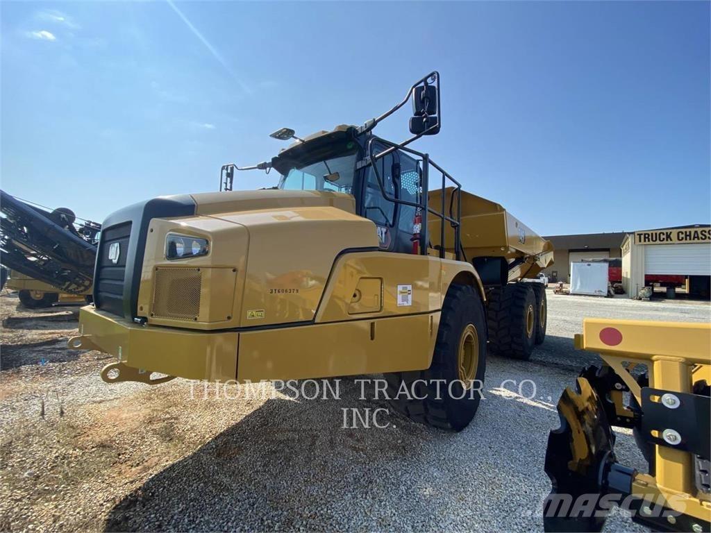 CAT 745 Belden kirma kaya kamyonu