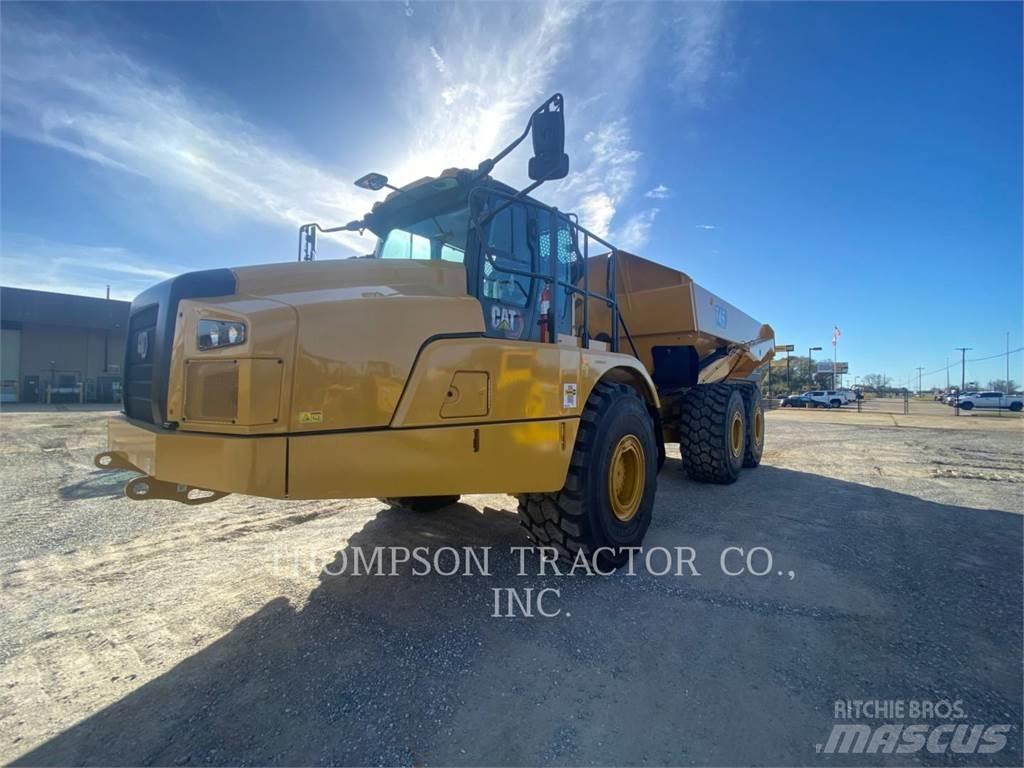 CAT 745 Belden kirma kaya kamyonu
