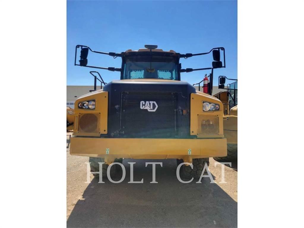 CAT 745 Belden kirma kaya kamyonu